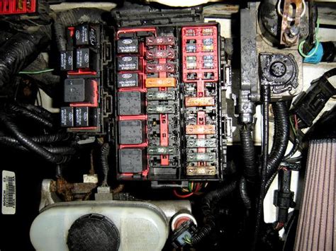 power distribution box 1994 ford f150|ford f150 power distribution removal.